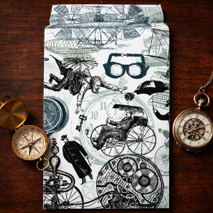 Steam Punk Promotional Business Envelope Mailers