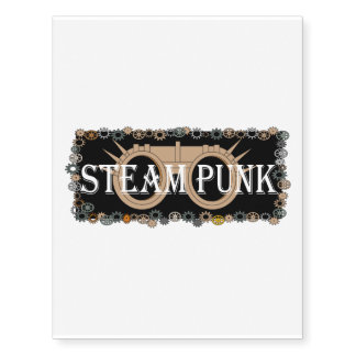 Steam Punk Temporary Tattoos