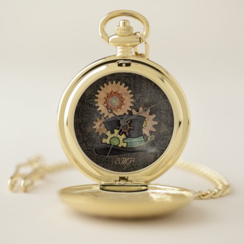 Steam Sass Steampunk Mixed Media Pocket Watch