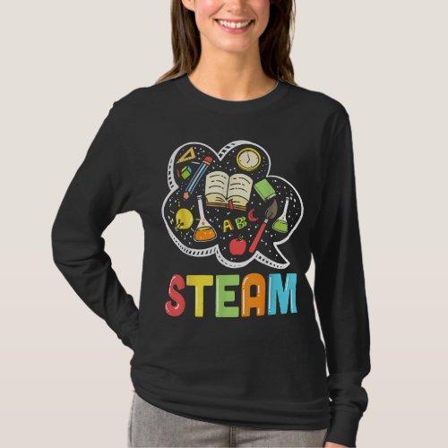 STEAM Teacher And Student Back To School STEM T_Shirt