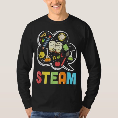 STEAM Teacher And Student Back To School STEM T_Shirt
