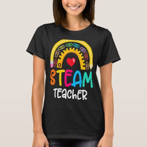 Steam Teacher Squad Team Crew Back To School Stem  T_Shirt
