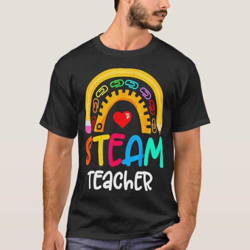 STEAM Teacher Squad Team Crew Back To School STEM T_Shirt