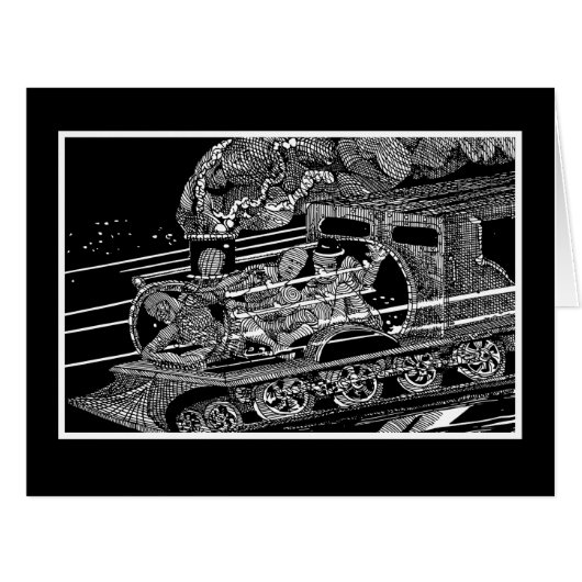 STEAM TRAIN (Front Horizontal)