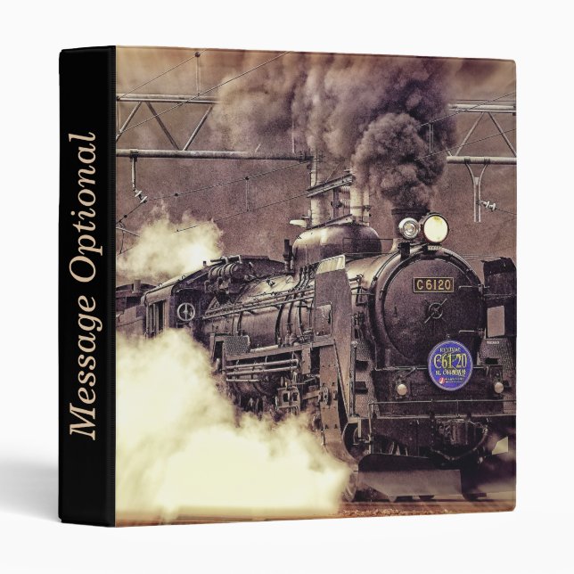 Steam Train 10 Binders (Front/Spine)