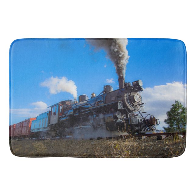 Steam Train 24 Bathroom Mat (Front)