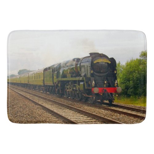 Steam Train 28A_B Image Options Bathroom Mat