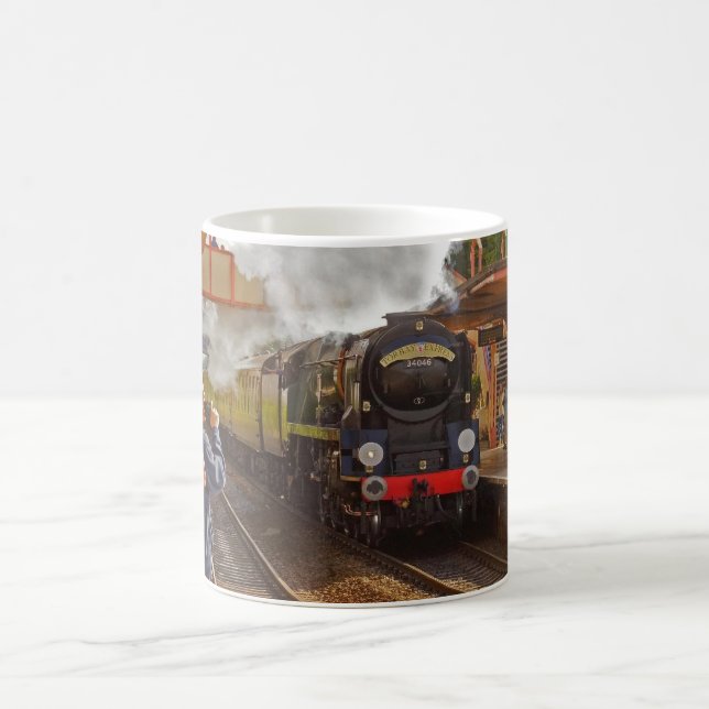Steam Train 28A-B Image Options Coffee Mug (Center)