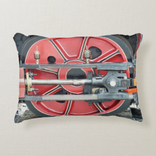 STEAM TRAIN ACCENT PILLOW