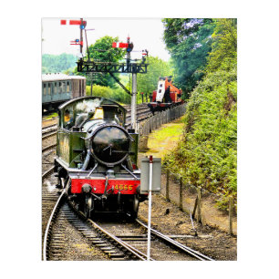 STEAM TRAIN ACRYLIC PRINT