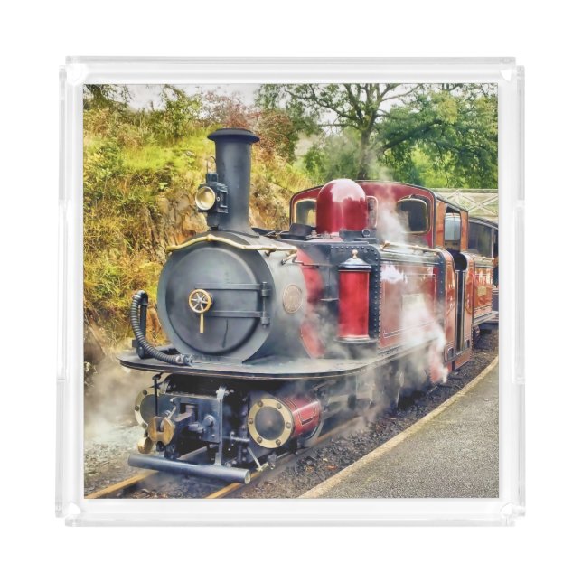 STEAM TRAIN ACRYLIC TRAY (Front)