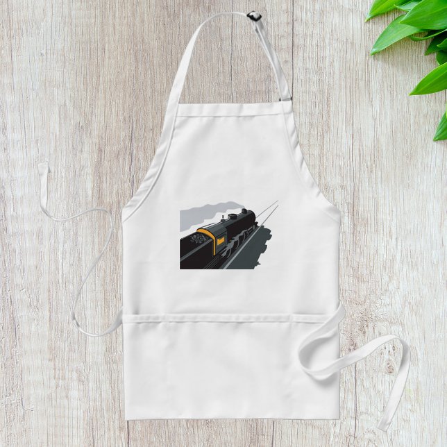 Steam Train Adult Apron (Creator Uploaded)