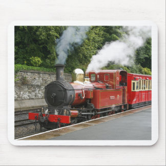 Steam train at Douglas Isle of Man Mouse Pad