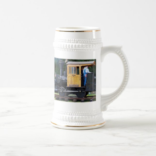 Steam Train Beer Stein (Right)