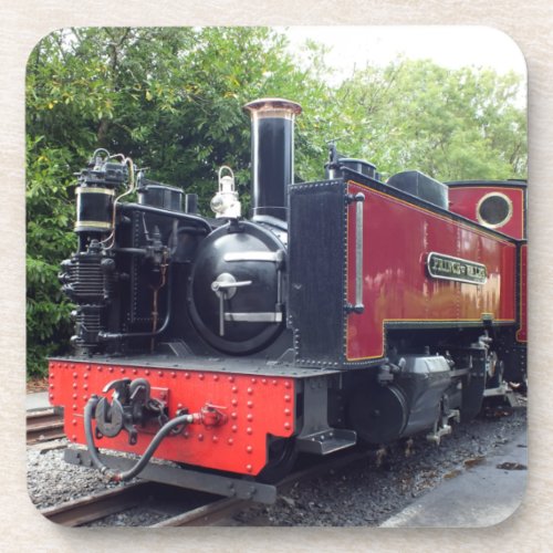 STEAM TRAIN   BEVERAGE COASTER