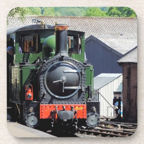 STEAM TRAIN   BEVERAGE COASTER