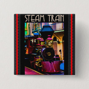 Steam Train Button