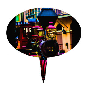 Steam Train Cake Topper