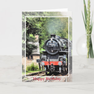 STEAM TRAIN CARD