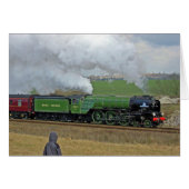 Steam Train Card (Front Horizontal)