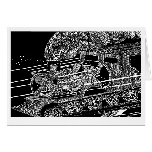 STEAM TRAIN CARDS (Front Horizontal)