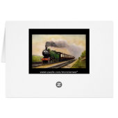 Steam Train Cards (Back Horizontal)