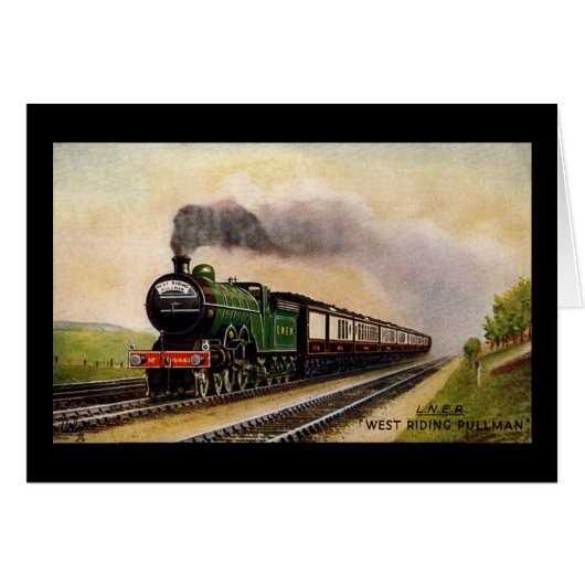 Steam Train Cards (Front Horizontal)