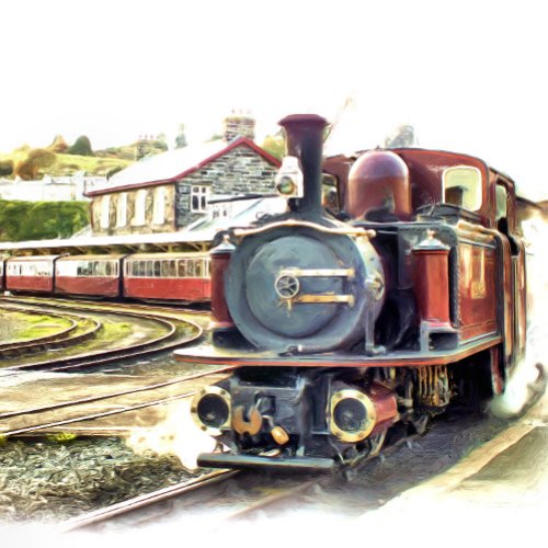 STEAM TRAIN COFFEE MUG