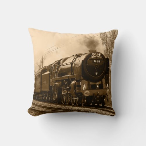 Steam Train cushion