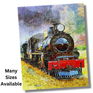 Steam Train Engine Locomotive 778 Jigsaw Puzzle
