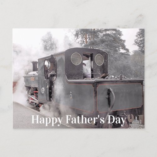 STEAM TRAIN  FATHERS DAY CARD