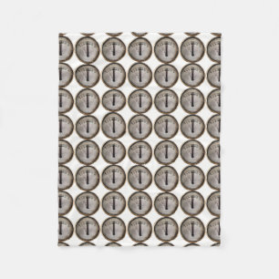 STEAM TRAIN FLEECE BLANKET