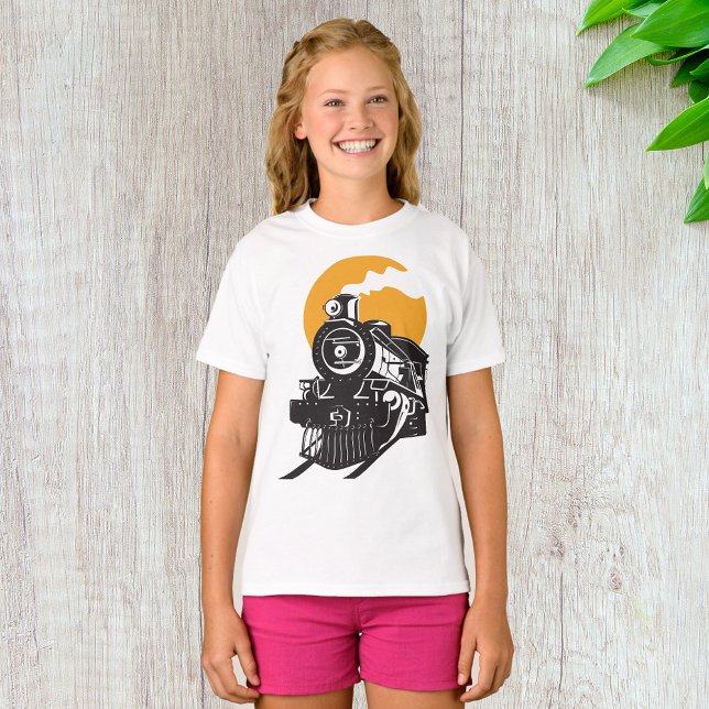 Steam Train Girls T-Shirt (Creator Uploaded)