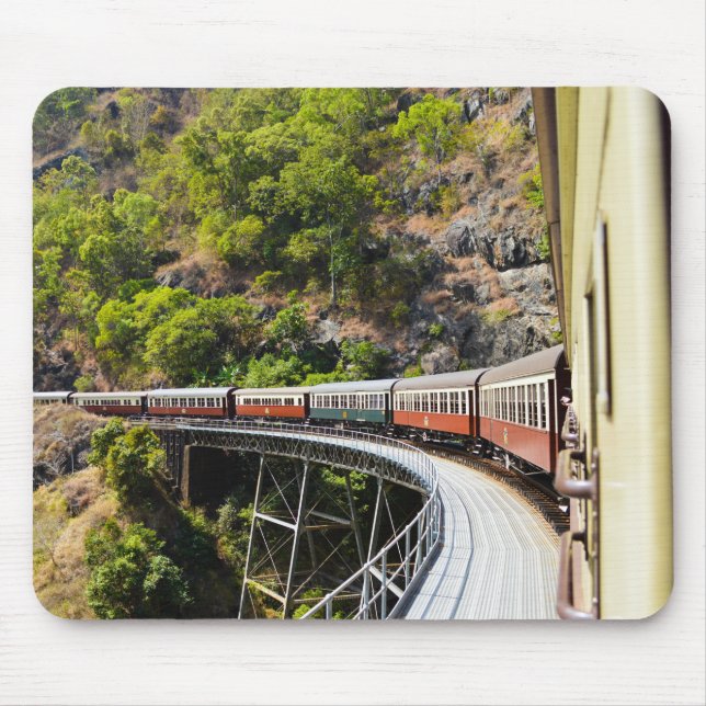 Steam Train in Cairns, Australia Mouse Pad (Front)