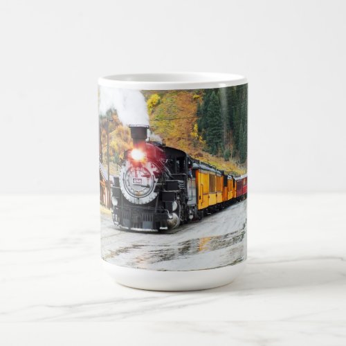 Steam train in Silverton Coffee Mug