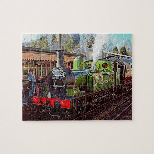 Steam Train Jigsaw Jigsaw Puzzle (Horizontal)