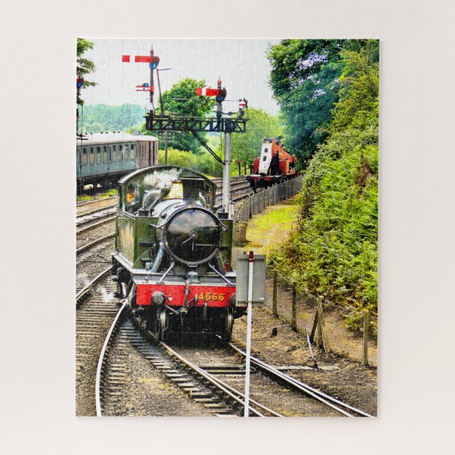 STEAM TRAIN JIGSAW PUZZLE (Vertical)