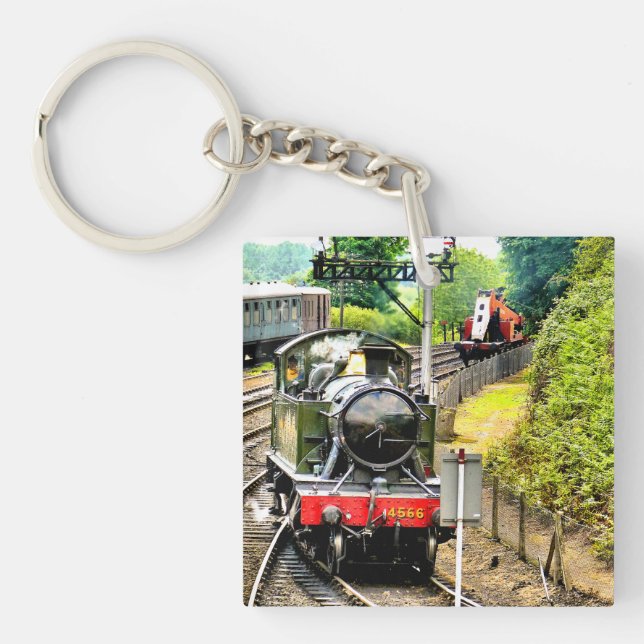 STEAM TRAIN KEYCHAIN (Front)