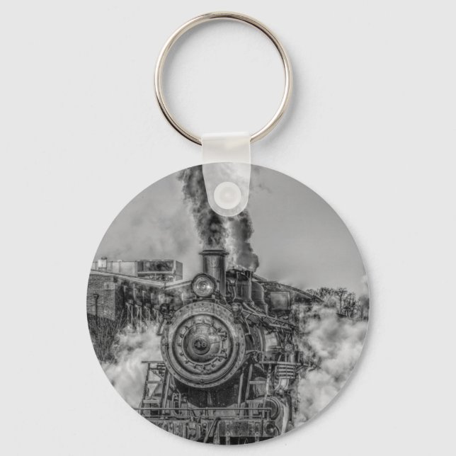 Steam Train Keychain (Front)