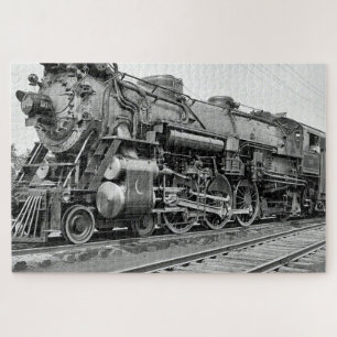 Steam Train Locomotive #04 Jigsaw Puzzle 1014 pc.