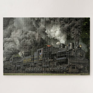 Steam Train Locomotive #05 Jigsaw Puzzle 1014 pc.