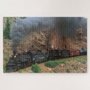 Steam Train Locomotive #11 Jigsaw Puzzle 1014 pc.