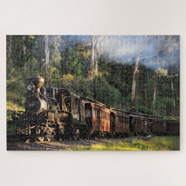 Steam Train Locomotive #17 Jigsaw Puzzle 1014 pc. (Horizontal)
