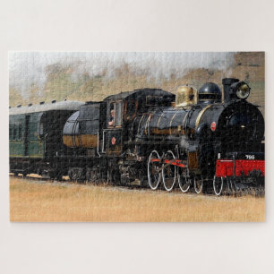 Steam Train Locomotive #25 Jigsaw Puzzle 1014 pc.
