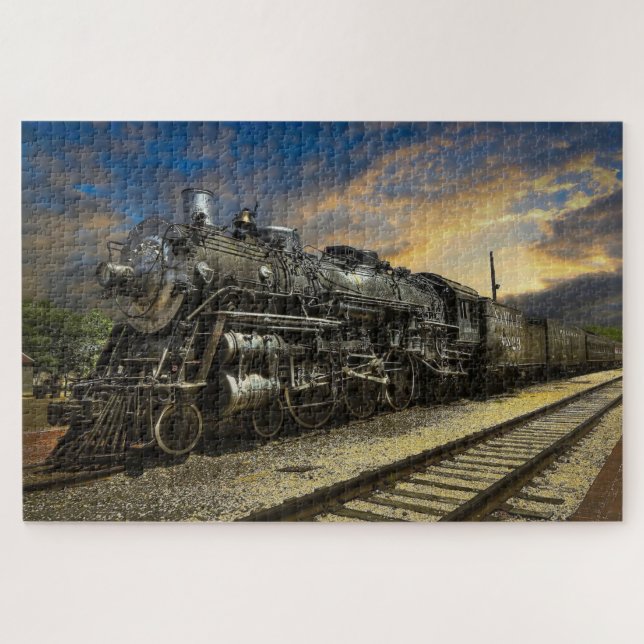 Steam Train Locomotive #29 Jigsaw Puzzle 1014 pc. (Horizontal)