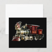 Steam Train Locomotive Engine (Front/Back)