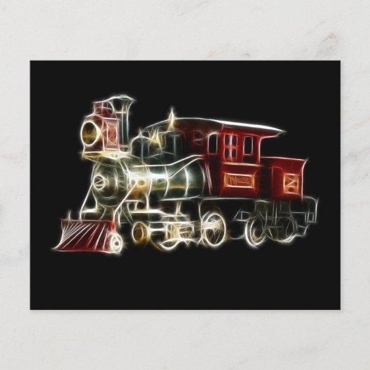 Steam Train Locomotive Engine (Front)