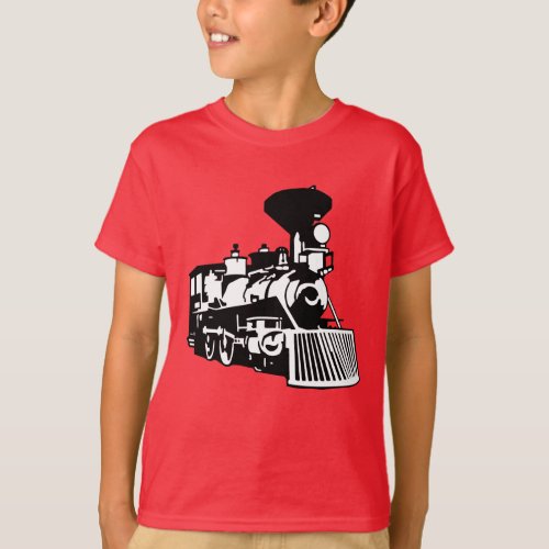steam train locomotive T_Shirt