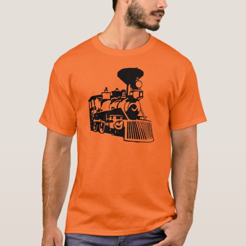 steam train locomotive T_Shirt
