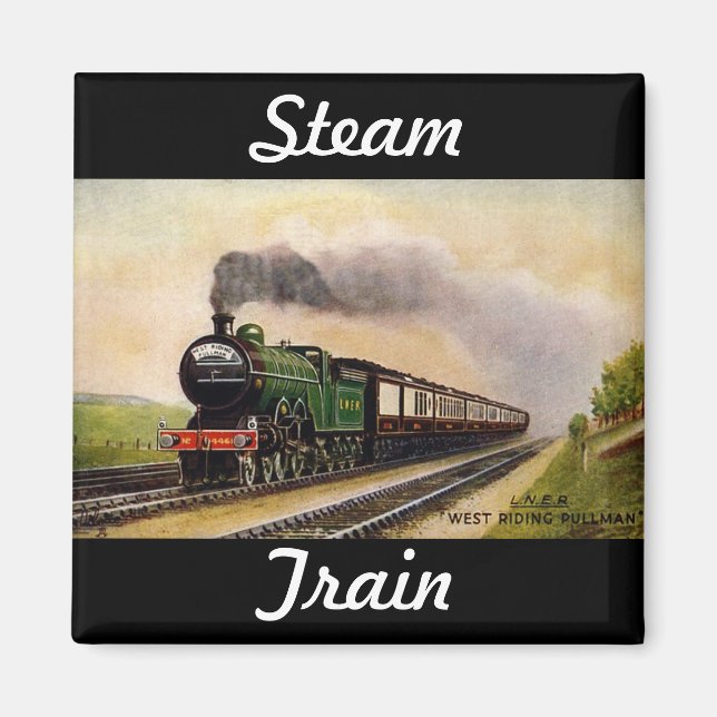 Steam Train Magnet (Front)